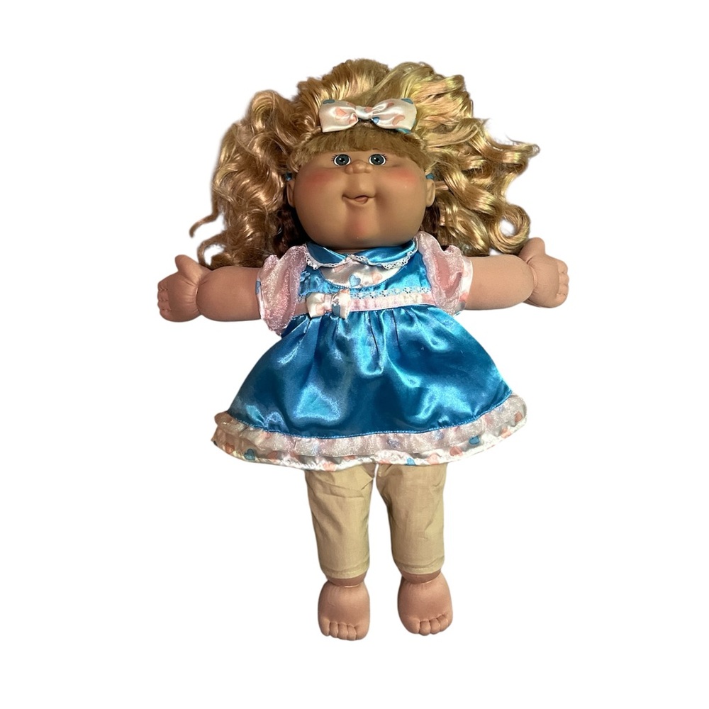 Cabbage Patch Kid Doll | Cornsilk Kids | Blonde Hair | Blue Eyes